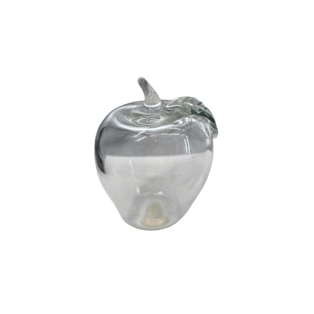 Princess House‎ Exclusive Handblown Glass Apple Paperweight Made In USA